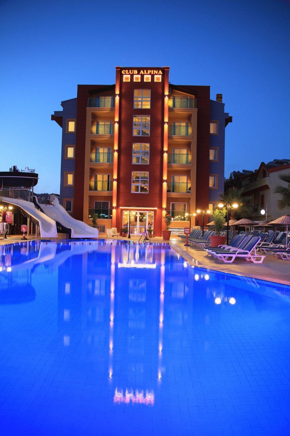Hotel Club Alpina à Marmaris Extérieur photo