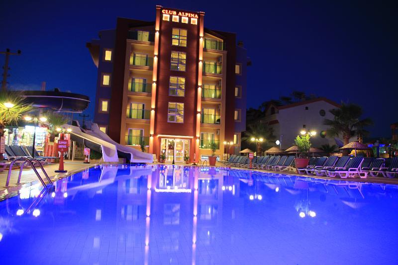 Hotel Club Alpina à Marmaris Extérieur photo